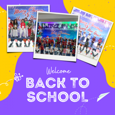 WELCOME BACK TO SCHOOL